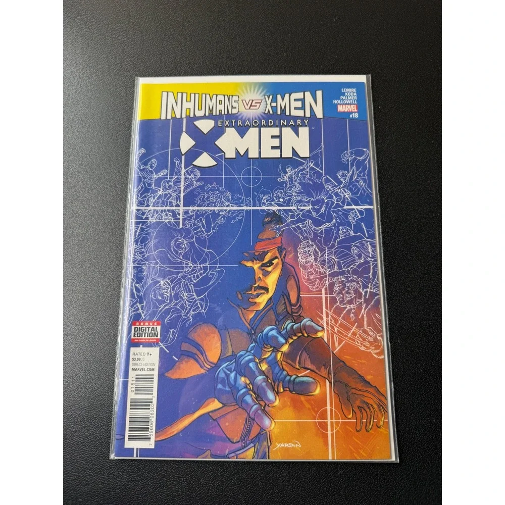 Extraordinary X-Men 18 Marvel‎ Comics 2017 Inhumans vs X-Men David Yardin Cover